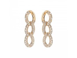 Oorbellen - Bronzallure | Verguld goud