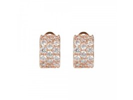 Oorbellen - Bronzallure | Verguld Rosé