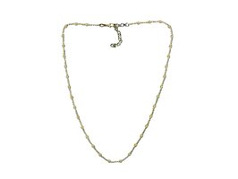 Halsketting - Sanjoya | Verguld goud