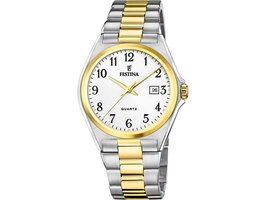 Herenuurwerk - Festina | Bicolorstaal