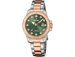 Damesuurwerk - Festina | Staal