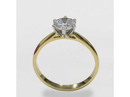 Ringen Solitairs - Goud 18 Karaat | Goud bicolor 18kt