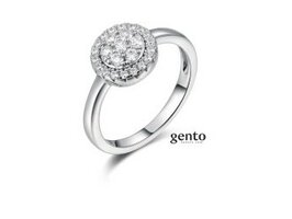 Ringen - Gento Zilver | Verguld goud