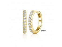 Oorbellen - Gento Zilver