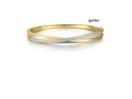 Armband - Gento Zilver | Verguld goud