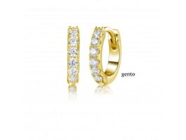 Oorbellen - Gento Zilver