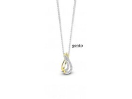 Halsketting - Gento Zilver