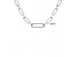 Halsketting - Gento Zilver