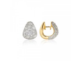 Oorbellen - Bronzallure | Verguld goud