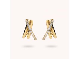 Oorbellen - Bronzallure | Verguld goud