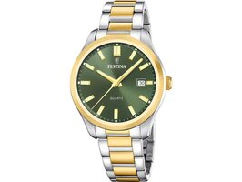 Herenuurwerk - Festina | Bicolorstaal