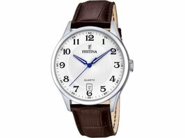 Herenuurwerk - Festina | Staal